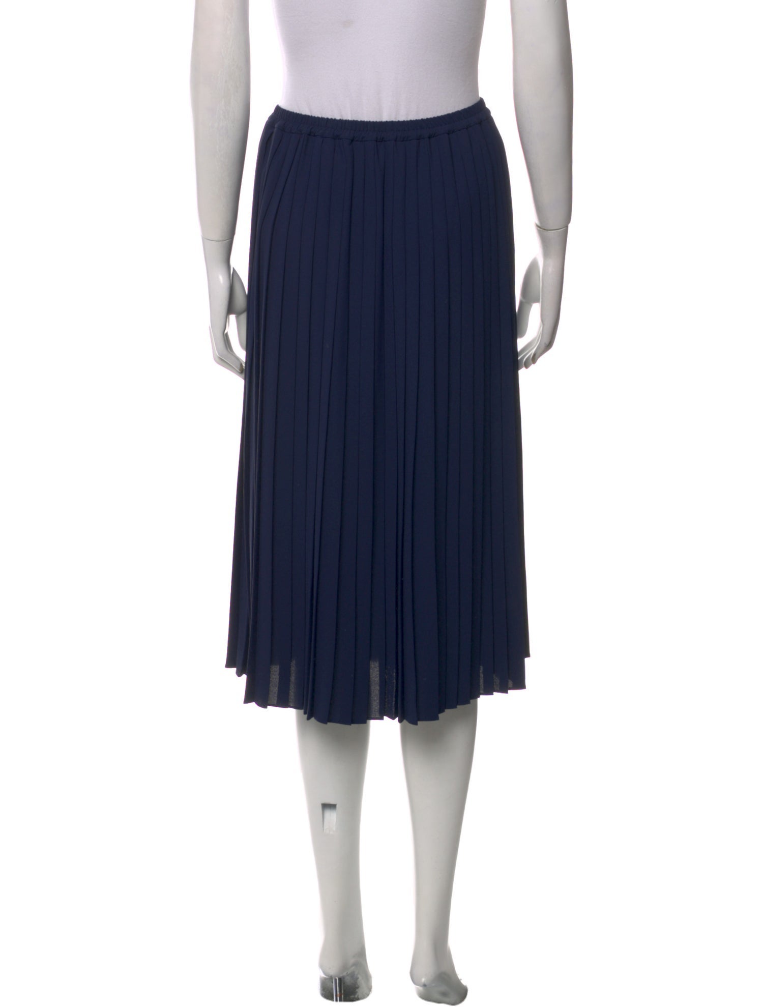 Michael Kors Pleated Accents Knee-Length Skirt